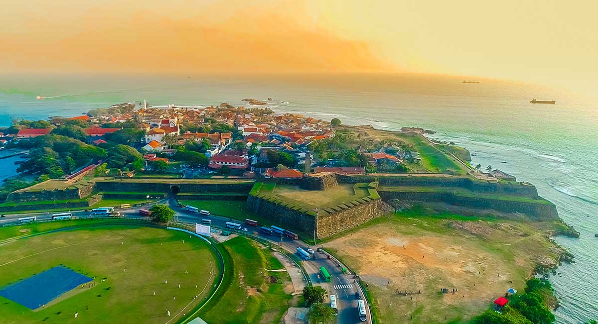Galle Fort, Sri Lanka, UNESCO World Heritage Site, Colonial Architecture, Historic Ramparts, Cobblestone Streets, Art Galleries
